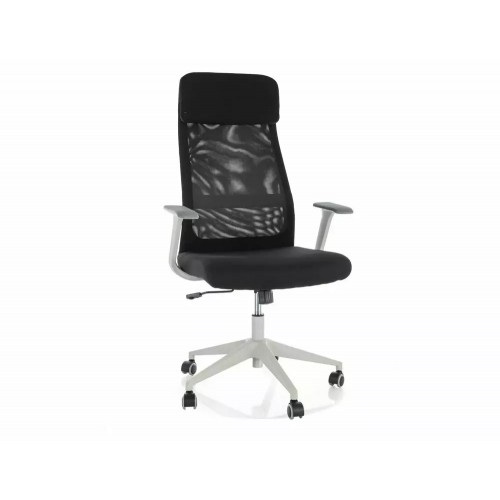 Ērts biroja krēsls Q-861 R melns
